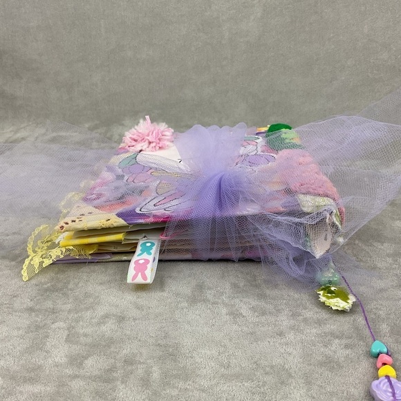 Handmade bunny Easter junk journal (semi bare style) with lots vintage ephemera - Picture 3 of 16